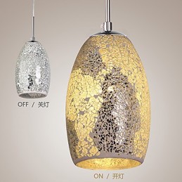 Traditional Classic Vintage Painting Metal Pendant Light