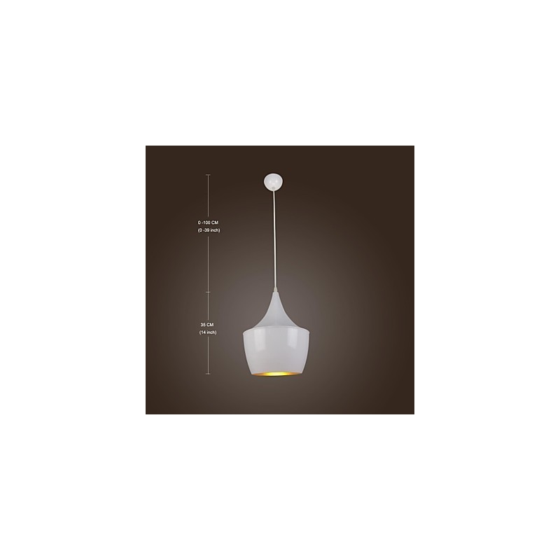 Modern Contemporary Retro Country Painting Metal Pendant Light