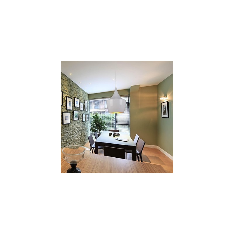 Modern Contemporary Retro Country Painting Metal Pendant Light
