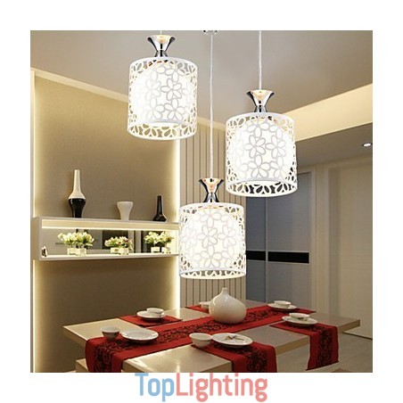 Contemporary And Contracted Three Creative Crystal Droplight Wrought Iron Lamp Contemporary And Contracted Three Creative Crystal Droplight Wrought Iron Lamp