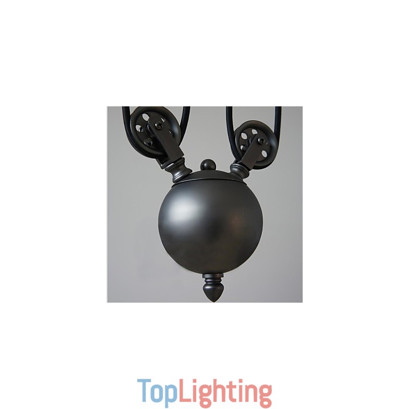 Pendant Lights Vintage 3 Lights ST64 Bulbs Included Up and Down system