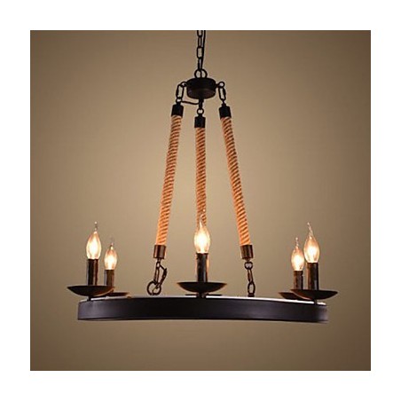 The Iron Rope Chandelier Cafe Chandelier The Iron Rope Chandelier Cafe Chandelier