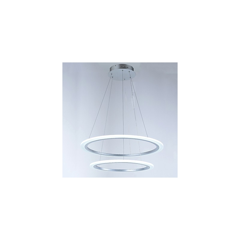 Modern 2 Ring Pendant Light Chandelier Lighting Fixtures with