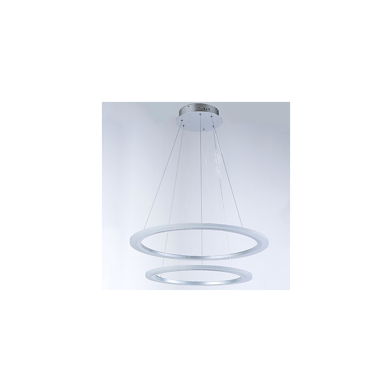 Modern 2 Ring Pendant Light Chandelier Lighting Fixtures with