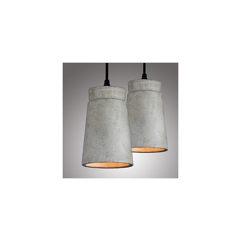 The Nordic Minimalist Retro Pendant Light Cement Vintage Lamp Lighting Fixture