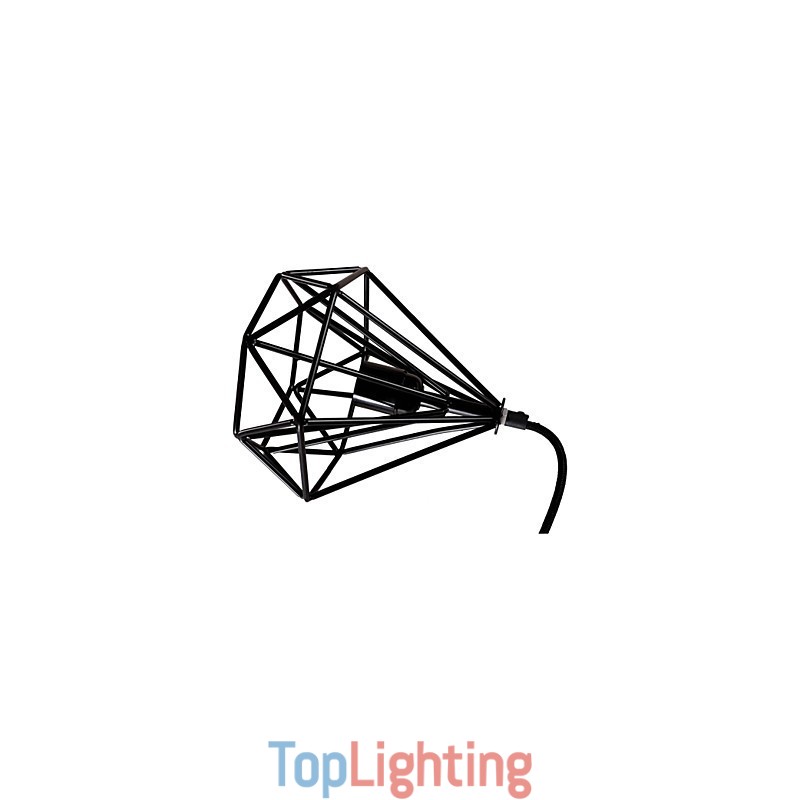 Retro Mini Style Painting Metal Pendant Light Garage