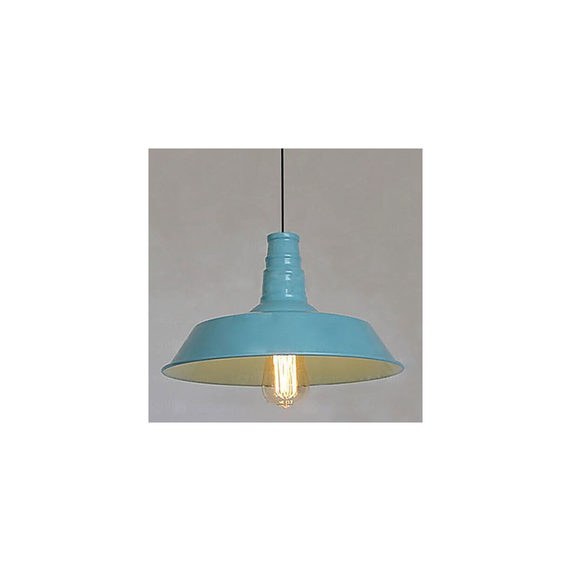 Vintage Painting Metal Pendant Light Garage
