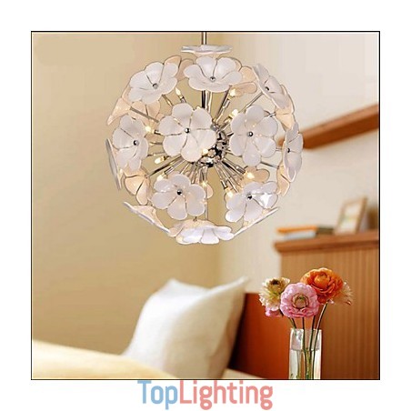 The Glass Ball Flower Garden Shops Warm Chandelier The Glass Ball Flower Garden Shops Warm Chandelier