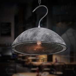 Lamp Shade Black Wrought Iron Chandelier Industrial Warehouse Cafe Lid Shade Chandelier