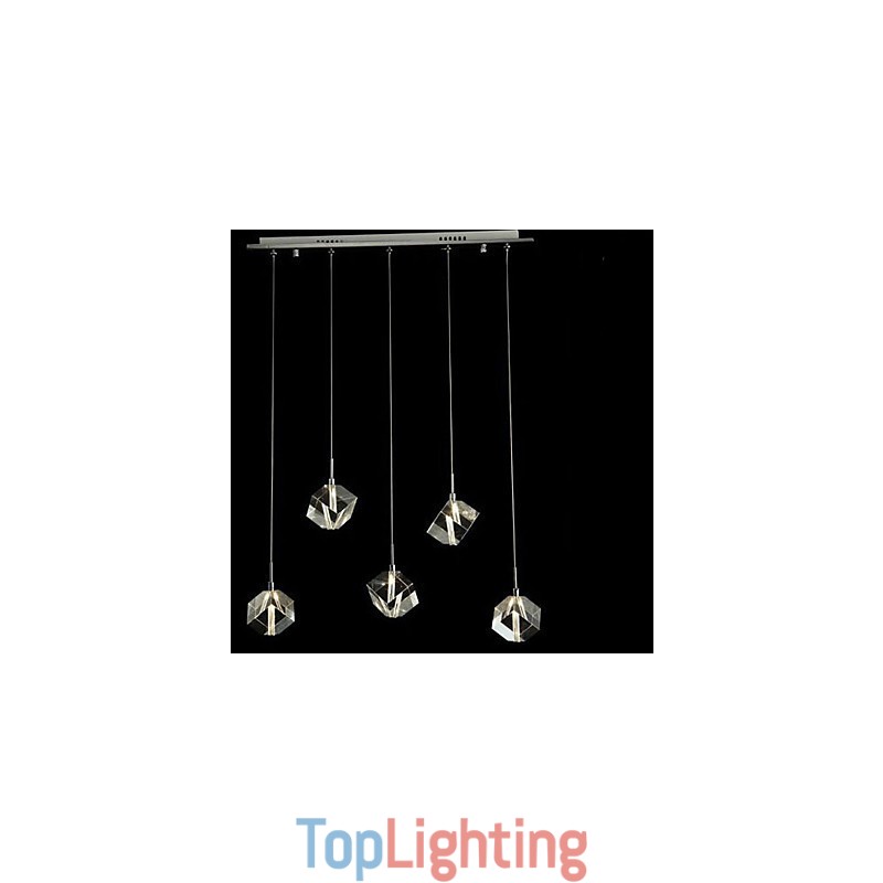 Fashion Crystal Lamp Five Head Crystal Pendant