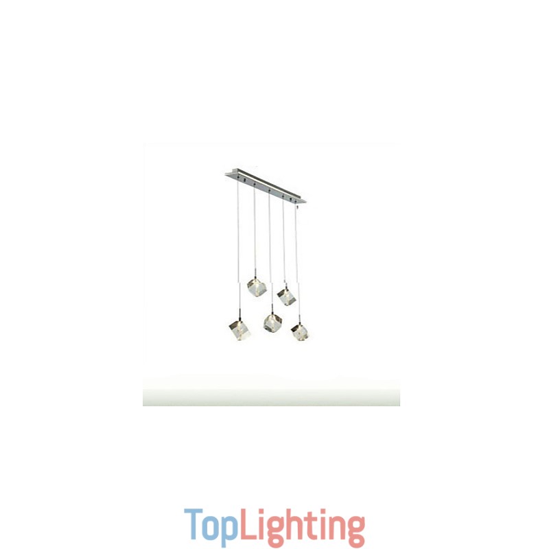 Fashion Crystal Lamp Five Head Crystal Pendant