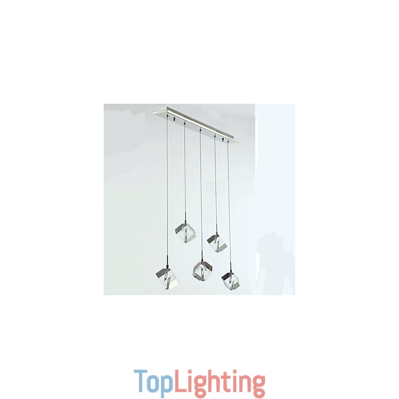Fashion Crystal Lamp Five Head Crystal Pendant