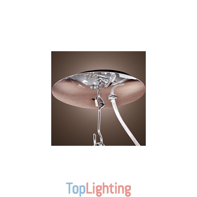 Modern Contemporary Globe Mini Style Anodized Pendant Light