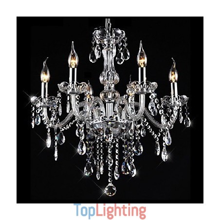 Traditional Classic Vintage Crystal Electroplated Crystal Chandelier Traditional Classic Vintage Crystal Electroplated Crystal Chandelier
