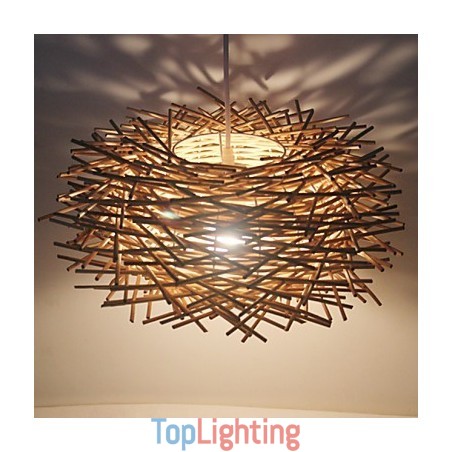 Modern Rural Cany Art Woven Rattan Single Head Droplight Lamp Modern Rural Cany Art Woven Rattan Single Head Droplight Lamp