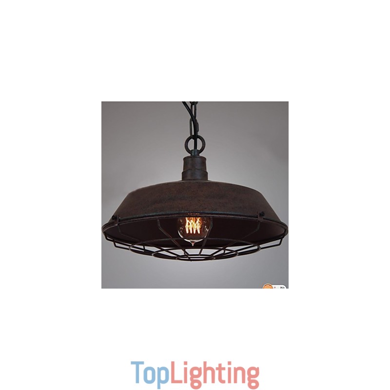 1 Light Vintage Metal Pendant Light