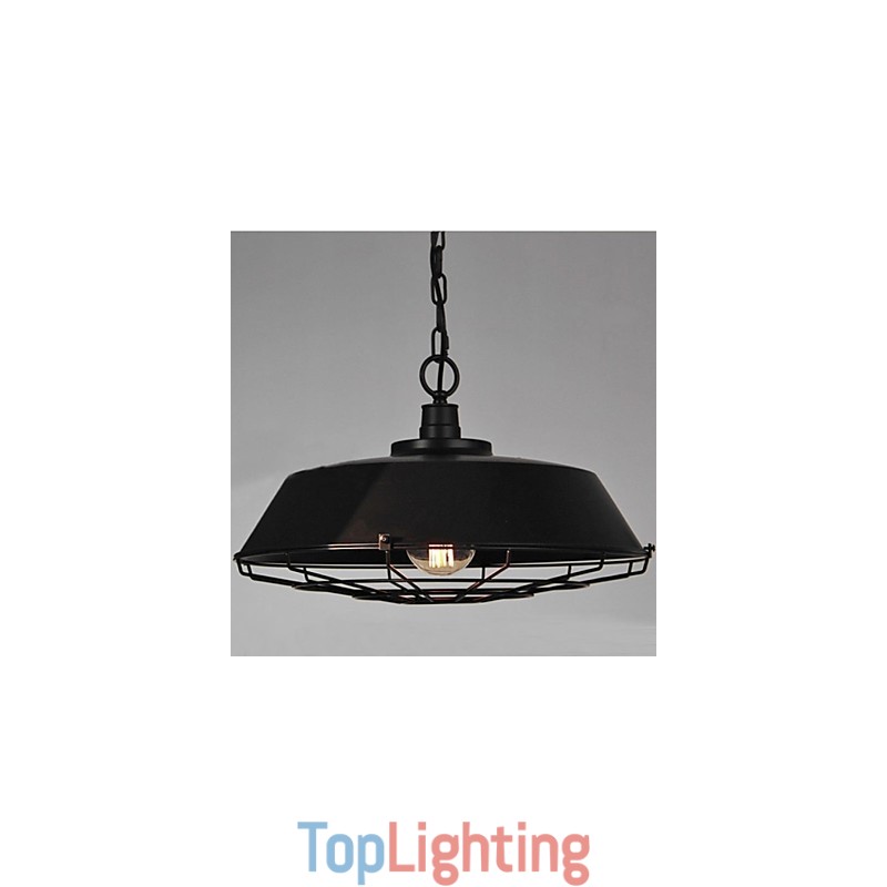 1 Light Vintage Metal Pendant Light