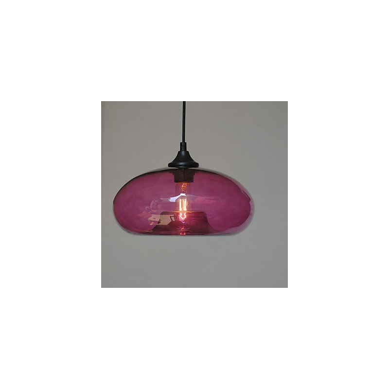 Modern Characteristic Pendant 1 Light With Transparent Shade