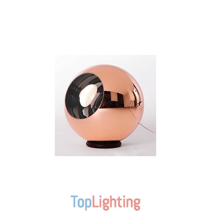 Creative Simple Glass Nordic Retro Electroplating Ball Pendant Lamp Light