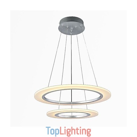 Modern Pendant Light Ceiling Hanging Chandelier Lamp Fixtures with 2 rings Modern Pendant Light Ceiling Hanging Chandelier Lamp Fixtures with 2 rings