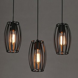 Creative Loft Restoring Ancient Ways Single Head Wrought Iron Chandelier Lamp