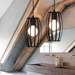 Creative Loft Restoring Ancient Ways Single Head Wrought Iron Chandelier Lamp