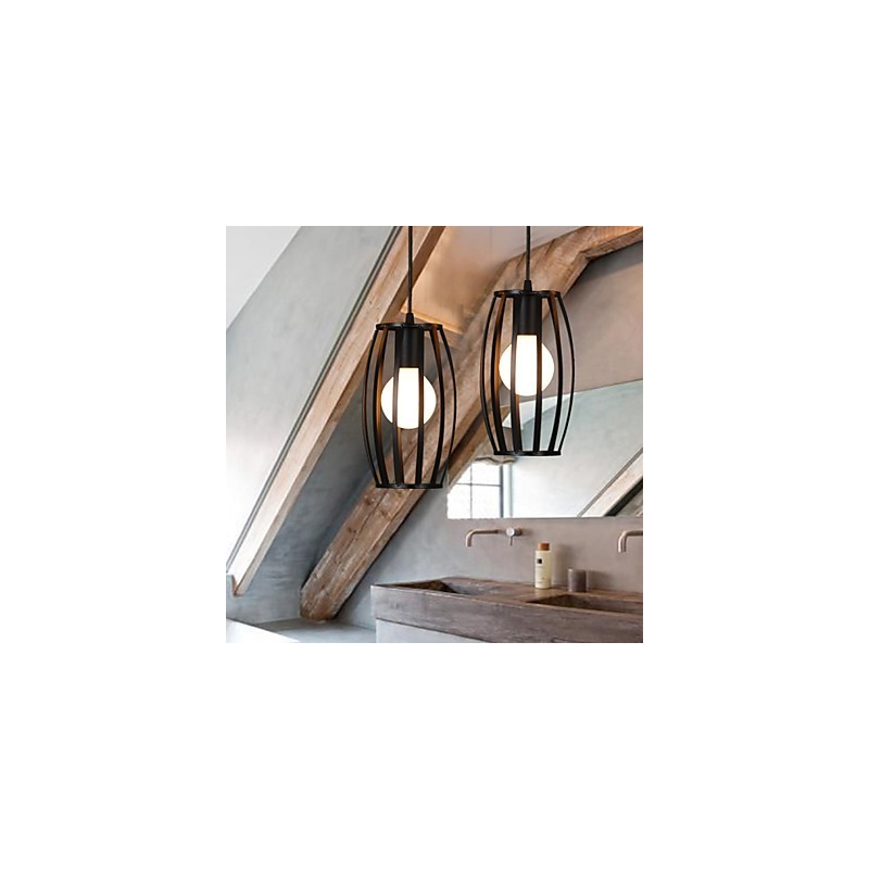 Creative Loft Restoring Ancient Ways Single Head Wrought Iron Chandelier Lamp