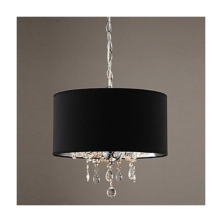 Modern Contemporary Drum Crystal Mini Style Chrome Chandelier Modern Contemporary Drum Crystal Mini Style Chrome Chandelier