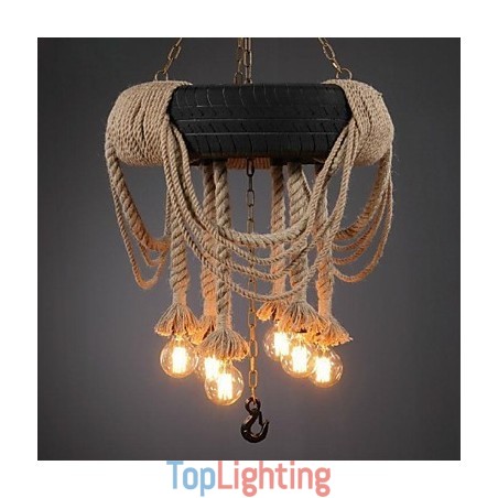 Vintage Painting Plastic Pendant Light Vintage Painting Plastic Pendant Light