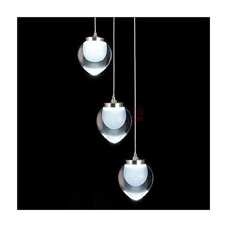Modern Contemporary Chrome Metal Pendant Light Modern Contemporary Chrome Metal Pendant Light