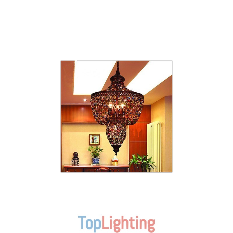Mediterranean Color Crystal Lamp Southeast Asia Black Light