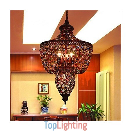 Mediterranean Color Crystal Lamp Southeast Asia Black Light Mediterranean Color Crystal Lamp Southeast Asia Black Light