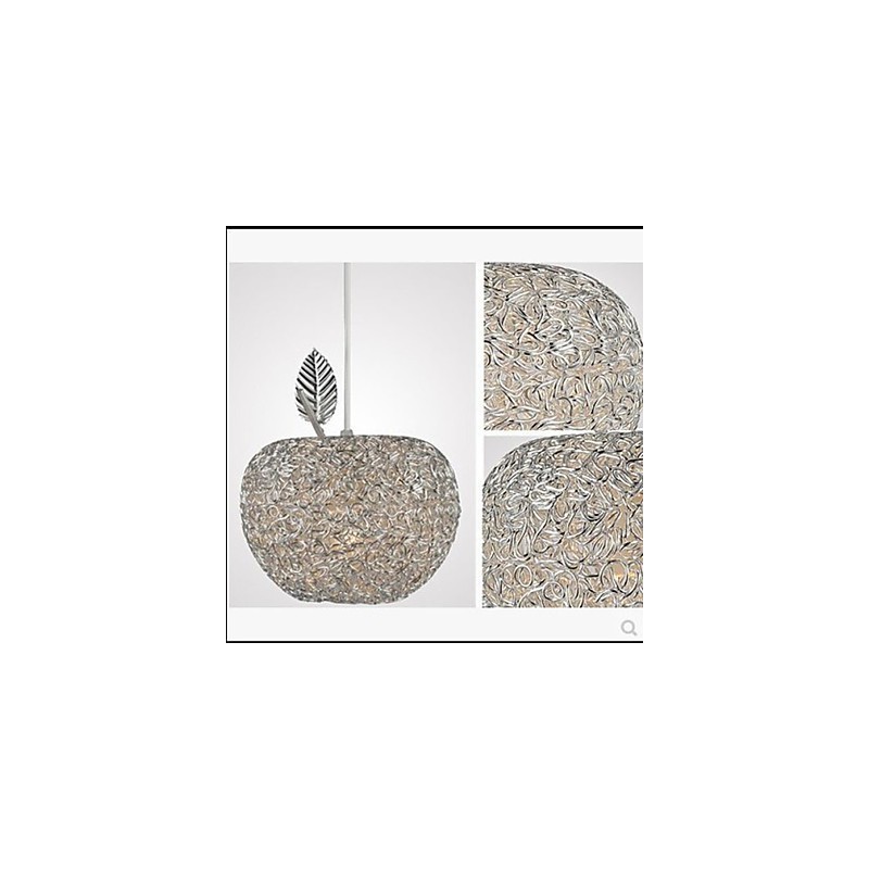 Woven Aluminum Chandelier With Seven Head Lamp Apple