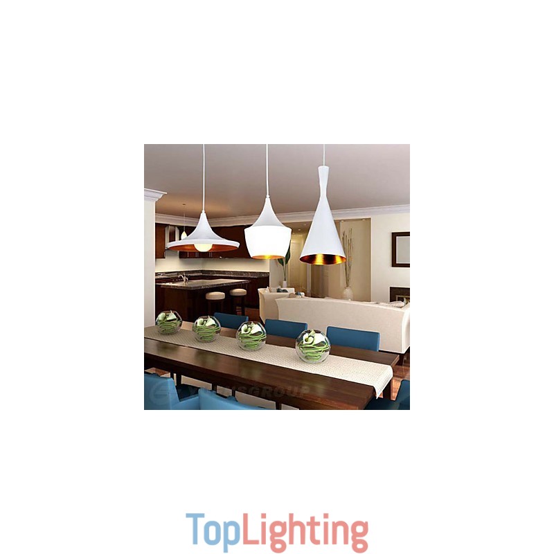 Mini Style Painting Metal Pendant Light