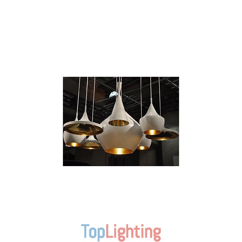 Mini Style Painting Metal Pendant Light