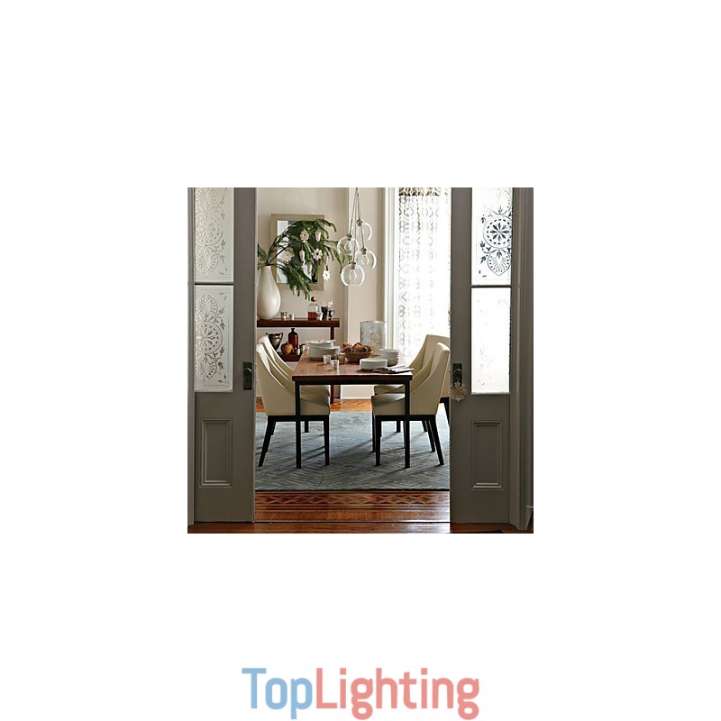 Traditional Classic Mini Style Painting Pendant Light