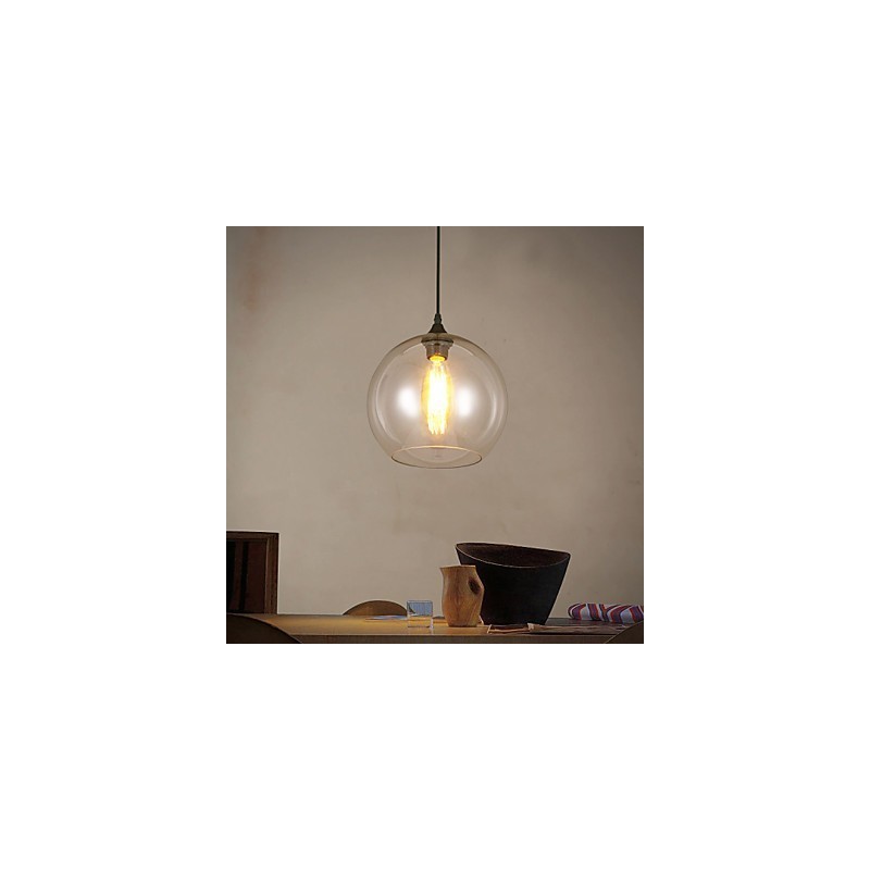 Creative Nordic Contracted Rural Glass Ball Single Head DropLight