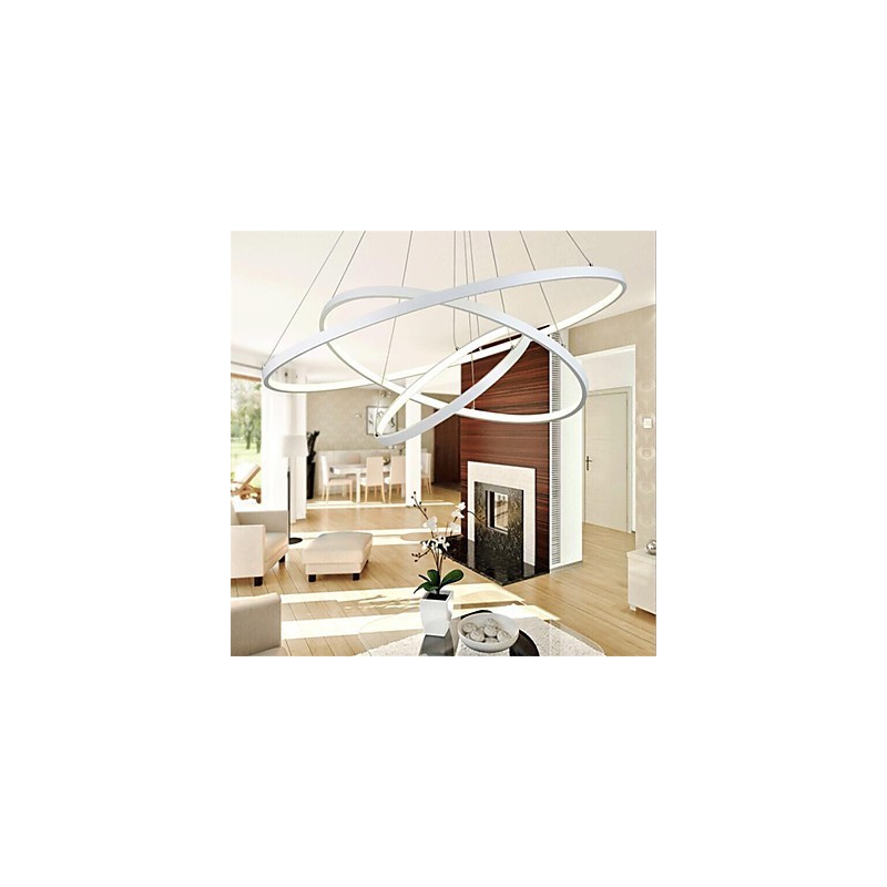Modern Design Pendant Light Three Rings