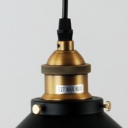 Traditional Classic Retro Bowl Mini Style Painting Pendant Light