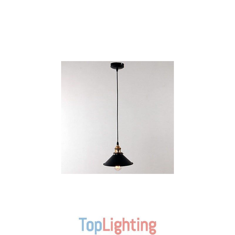 Traditional Classic Retro Bowl Mini Style Painting Pendant Light