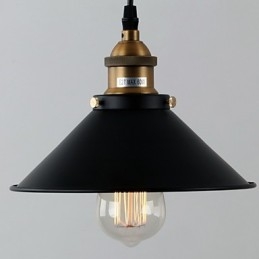 Traditional Classic Retro Bowl Mini Style Painting Pendant Light