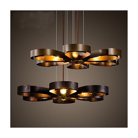 American Country Iron Industrial Wind flower Pendant lamp American Country Iron Industrial Wind flower Pendant lamp