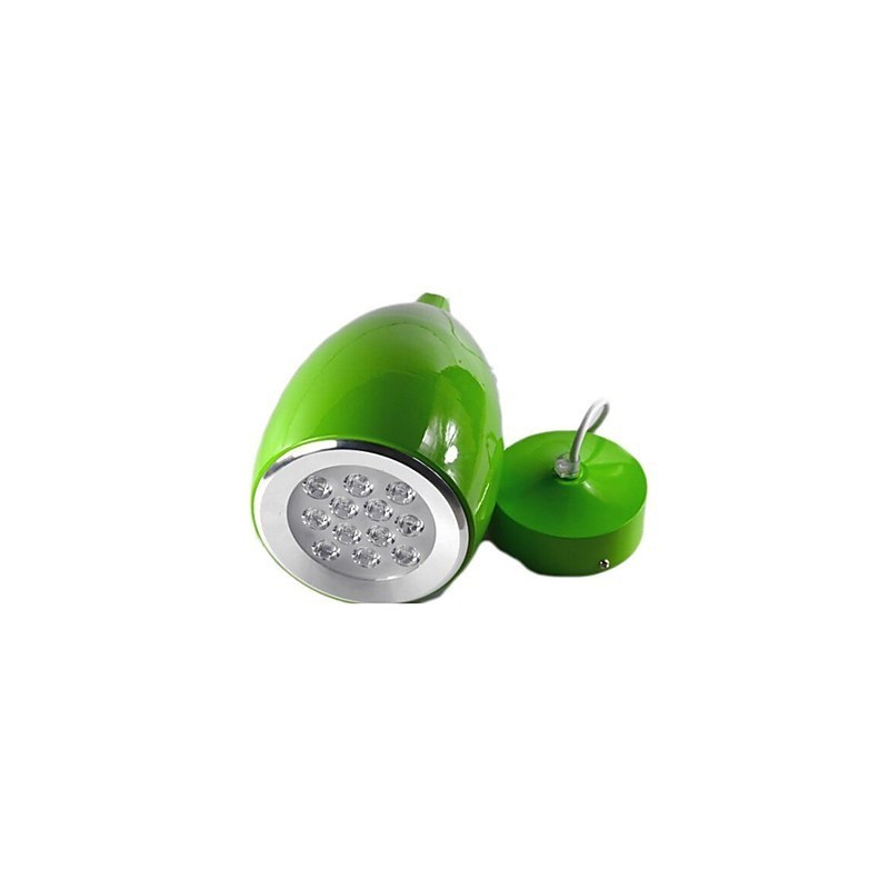 Modern Contemporary Globe Painting Metal Pendant Light