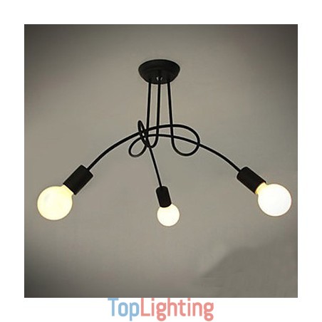 Modern Contemporary Painting Metal Chandelier Modern Contemporary Painting Metal Chandelier