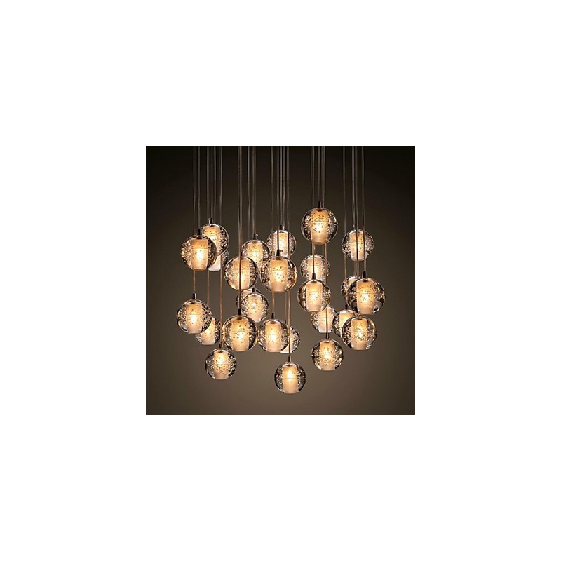 Pendant Light G4 Retroifit 3W Chrome Plating Crystal Modern Contemporary Pendant Lamp