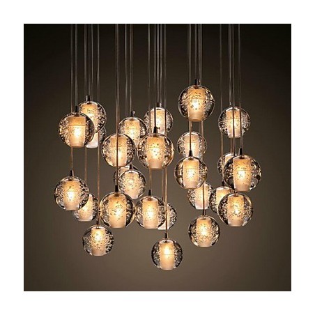 Pendant Light G4 Retroifit 3W Chrome Plating Crystal Modern Contemporary Pendant Lamp Pendant Light G4 Retroifit 3W Chrome Plating Crystal Modern Contemporary Pendant Lamp