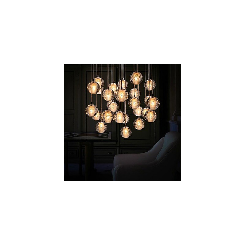 Pendant Light G4 Retroifit 3W Chrome Plating Crystal Modern Contemporary Pendant Lamp