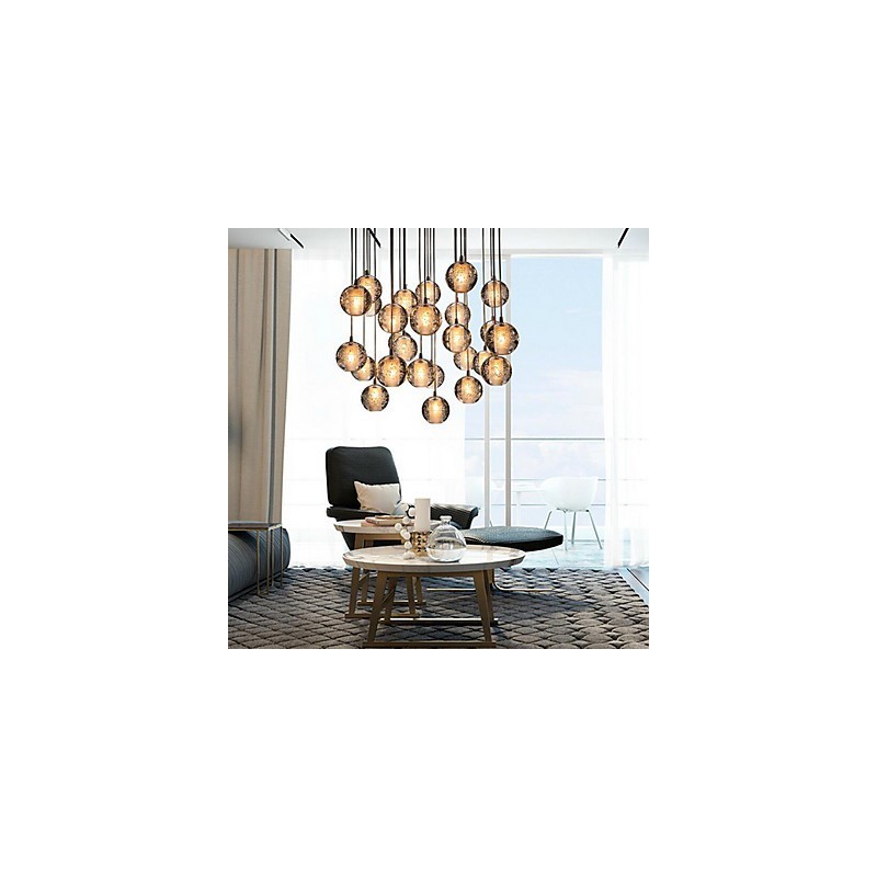 Pendant Light G4 Retroifit 3W Chrome Plating Crystal Modern Contemporary Pendant Lamp