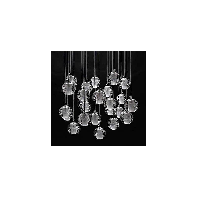 Pendant Light G4 Retroifit 3W Chrome Plating Crystal Modern Contemporary Pendant Lamp