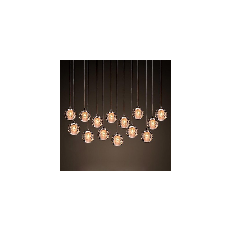 Pendant Light G4 Retroifit 3W Chrome Plating Crystal Modern Contemporary Pendant Lamp